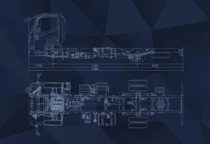 Изотермический фургон JAC N 80