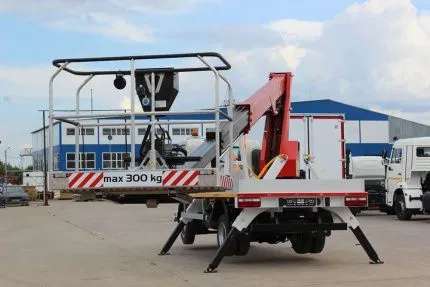 Автогидроподъёмник JAC N 56